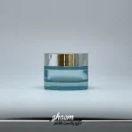 قوطی کرم کریستال گرد وارداتی آبی 30 گرمی